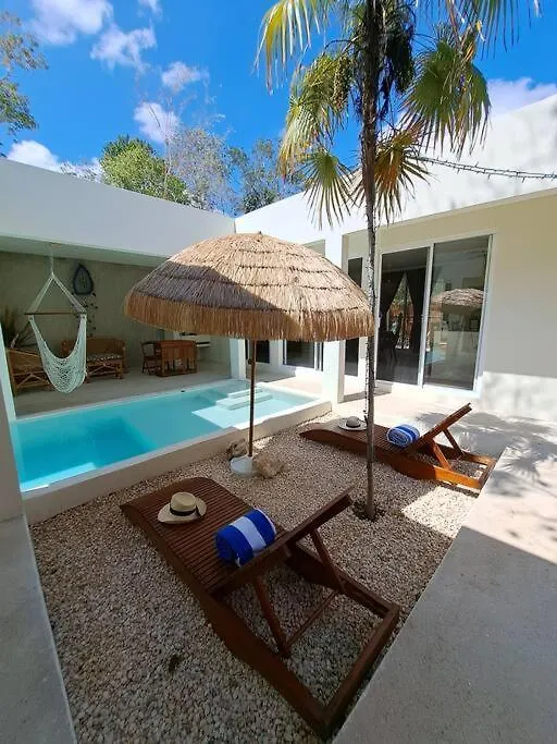 Villa Kuxtah, Beautiful Bungalow With Private Pool Tulum